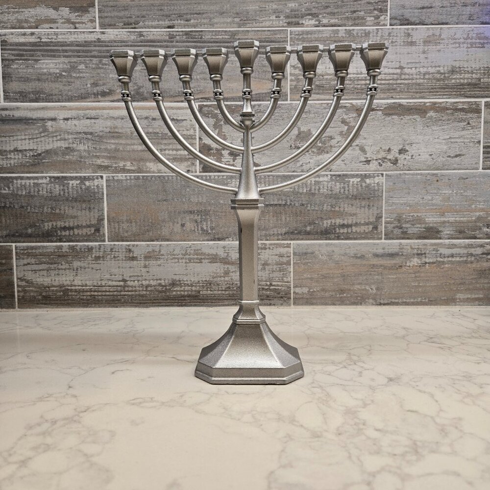 Zion Judaica Graceful Menorah